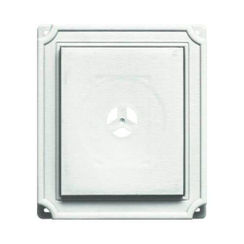 BORAL BUILDING PRODUCTS 130010001123 Scalloped Mounting Block, White