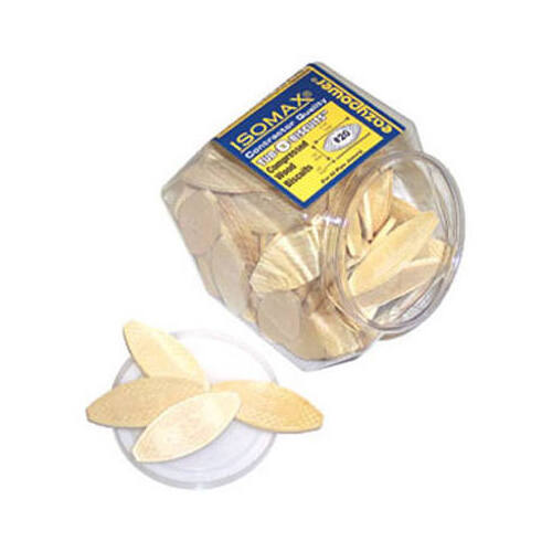 Compressed Wood Biscuit, #20 - pack of 75