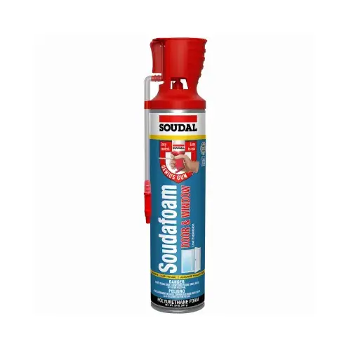 SOUDAL USA 128990 Minimal Expanding Foam Sealant, Champagne, 20 oz