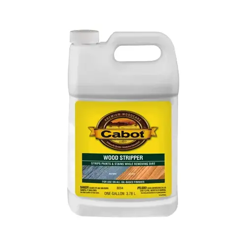 140.000.007 Wood Stripper, Liquid, Clear Green, 1 gal - pack of 4