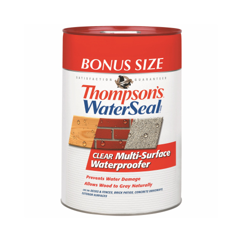 Thompson's Waterseal 24106 Multi-Surface Waterproofer, 6-Gallons