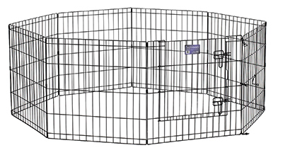 MIDWEST METAL PRODUCTS CO INC 552-30DR Pet Exercise Pen, Black, 30-In.