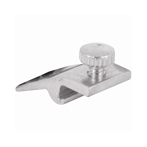 Window Screen Clip, Aluminum, Mill, White