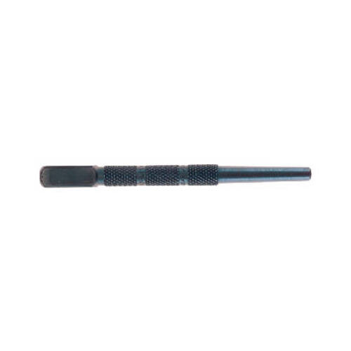 Nail Set, 2/32 in Tip, 4 in L, Steel Black-Oxide