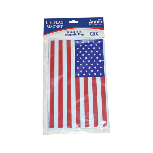 Annin 177624 U.S. Flag Magnet, 5 x 8-In.