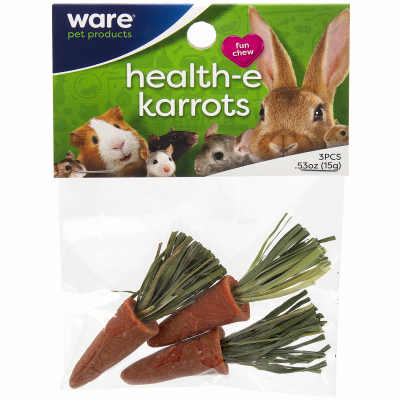 Ware Pet Products 10407 Small Animal Chew Treats, 3-Pk.