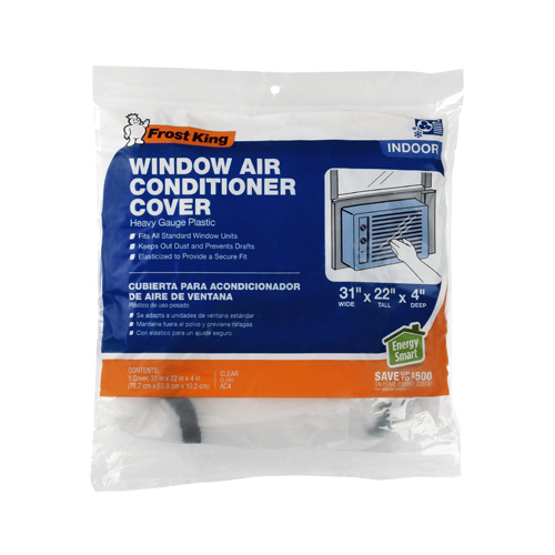 Thermwell Products AC4H Indoor Window Air Conditioner Cover, 22"L x 31