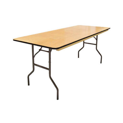 Folding Table, Plywood, 30-In. x 6-Ft.