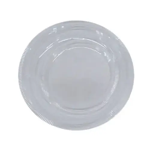 Plastic Plates, Clear, 7 In., 20-Ct.