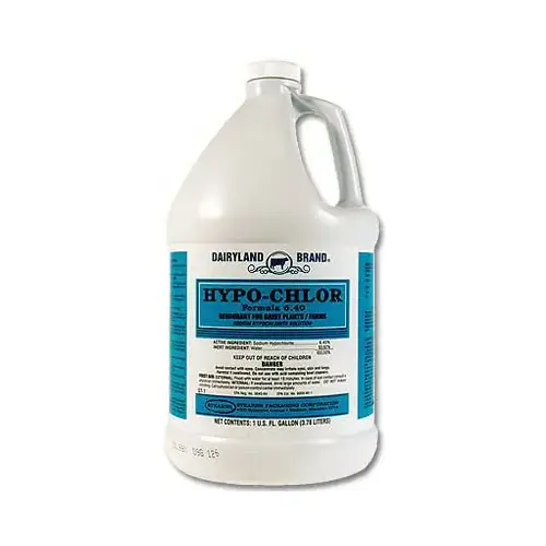 Hypo-Chlor Sanitizer For Dairy Applications, 6.40, 1-Gal.