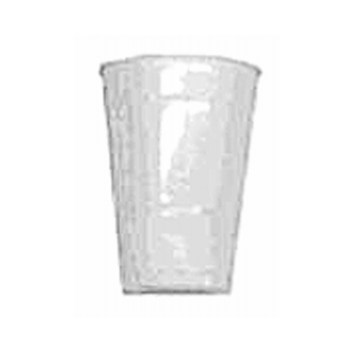 Plastic Cups, White, 16 oz., 20-Ct.