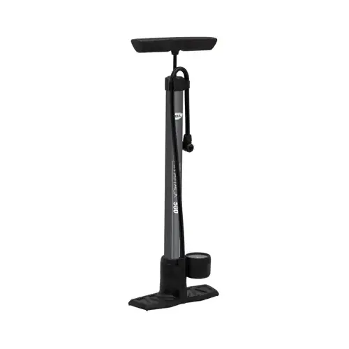 Air Attack 500 Floor Bicycle Pump With Gauge, 120 PSI, 19-In.