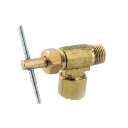 Needle Valve, 90-Degree, 1/4-In. Compression x 1/8-In. MIP