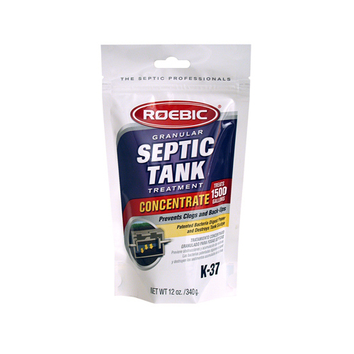 ROEBIC K37BAG412 Septic Tank Treatment, 12oz.