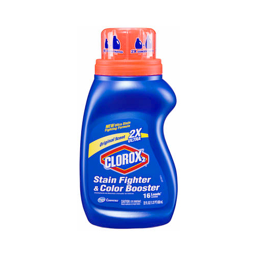 CLOROX 30036 Clorox 2 Laurndry Stain Fighter & Color Booster, 22 oz.