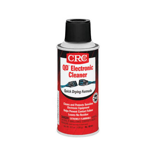 CRC 05101 QD Electronic Cleaner, 4.5 oz, Liquid, Alcohol