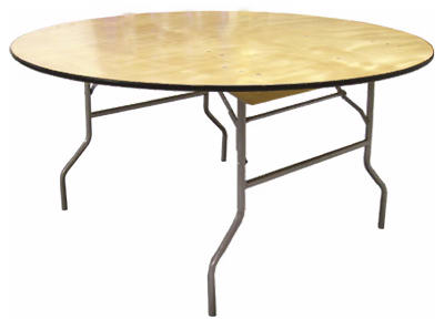 PRE SALES INC 3860 Folding Table, Plywood, 60-In.