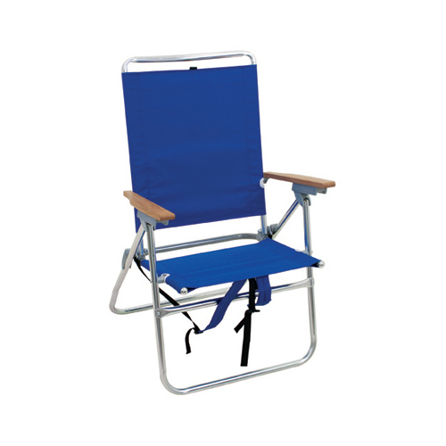 Rio Brands SC642BP-TSPK4 Hi Boy Beach Chair With Cooler Pouch
