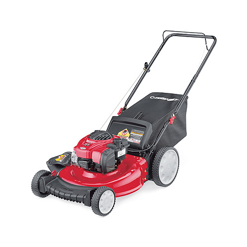 3-N-1 Gas Lawn Mower, High-Wheel,40cc Briggs & Sratton Engine, 21-In.