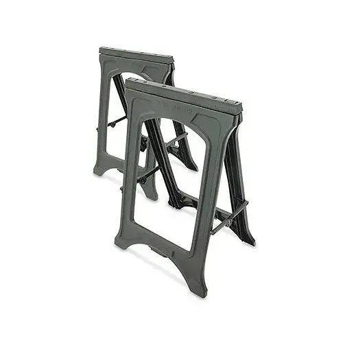 22-In. Sawhorses, Plastic pair