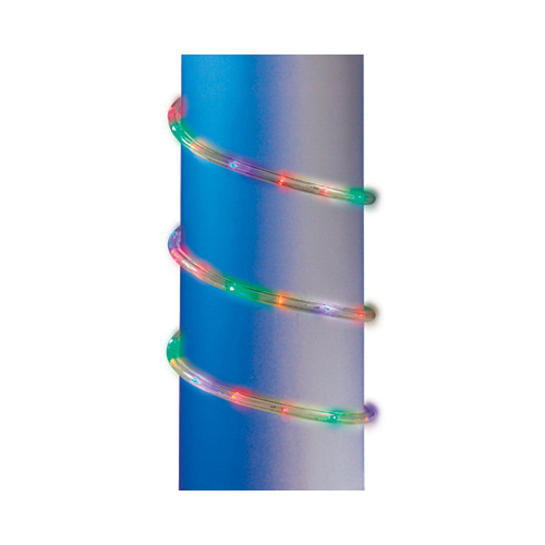 Christmas Rope Light, Multi-Color LED, 9-Ft.