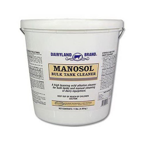 Dairyland Brand 1804475 Manosol Alkaline Cleaner For Dairy Applications, 11-Lbs.