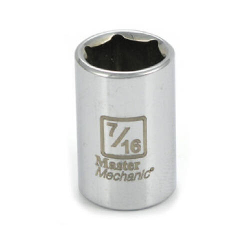 1/4-Inch Drive 7/16-Inch 6-Point Socket