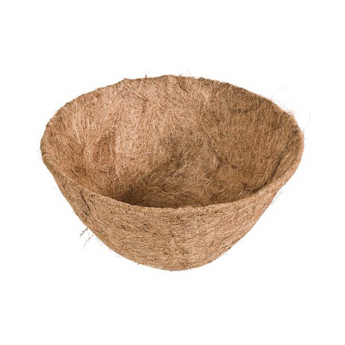 PANACEA 88594 Coco Plant Liner, Round, 7 x 18-In.