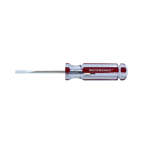 3/16 x 3-In. Round Slotted Cabinet Screwdriver