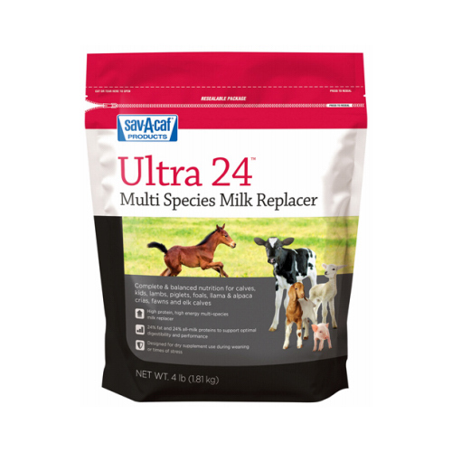 Ultra 24 Livestock Milk Replacer, 4-Lbs.