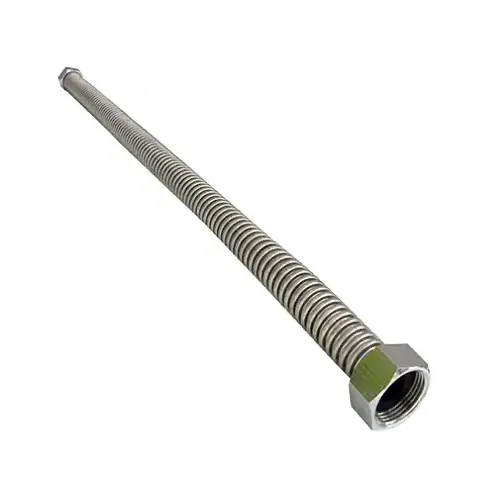 LARSEN SUPPLY CO., INC. 10-1398 Magna Flex Water Softener Connector, Stainless Steel, 3/4 x 1 x 24-In.