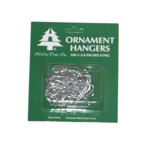 HOLIDAY TRIMS INC. 3926000 Ornament Hanger, Silver - pack of 100