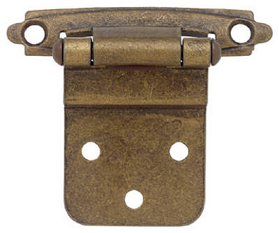 Liberty Hardware H0104AV-AB-O2 Antique Brass 2 x 3/4-In. Hinges - pair