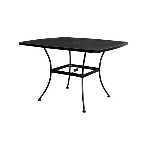 Uptown Patio Dining Table, Steel Mesh, 42-In. Sq.