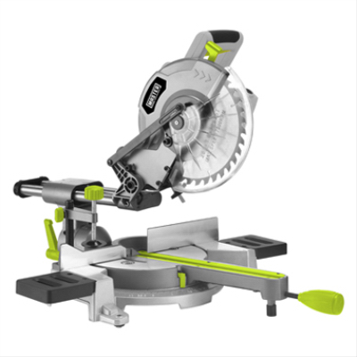 SHANGHAI INHERTZ INTL TRD CO LTD J1X-KZ34-255J Slide Miter Saw, 15-amps, 5000 RPM, 10-In.