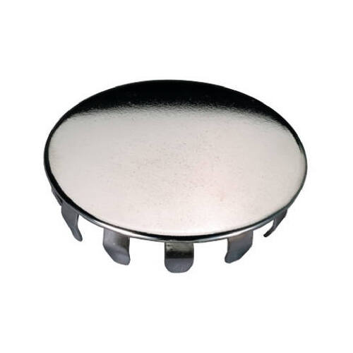PLUMB SHOP DIV BRASSCRAFT 175-950 Snap-In Sink Hole Cover, Chrome Metal, 1.5-In. O.D. Hole