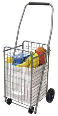 FAUCET QUEENS INC 39283 Pop 'N Shop Cart, 4-Wheel