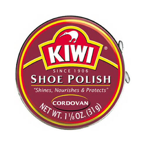 S C JOHNSON WAX 10120 Shoe Polish Paste, Cordovan, 1-1/8-oz.