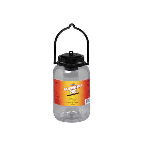 Fly Terminator Fly Trap, Solid, Fish, 1 gal