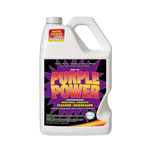 Cleaner and Degreaser, 1 gal Bottle, Liquid, Characteristic Purple