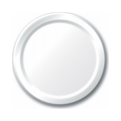 24CT 9" WHT Paper Plate - pack of 10