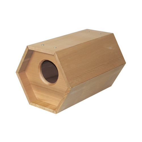 Mallard Nesting Box Kit, Cedar, 15 x 12.5 x 20-In.