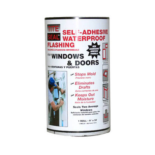 Cofair Products TS933 Flashing, Window & Door, Self-Adhesive, Waterproof, 9-In. x 33-Ft.