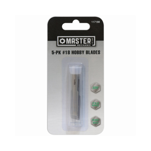 ACCUTEC BLADES INC 84-0763-0000 #18 Hobby Blades  pack of 5