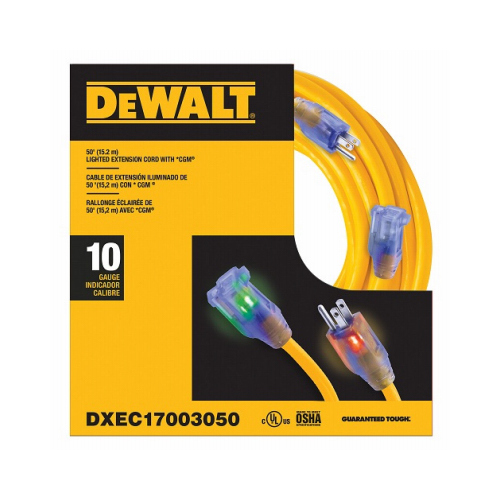 DEWALT DXEC17003050 50' 10/3 Ext Cord