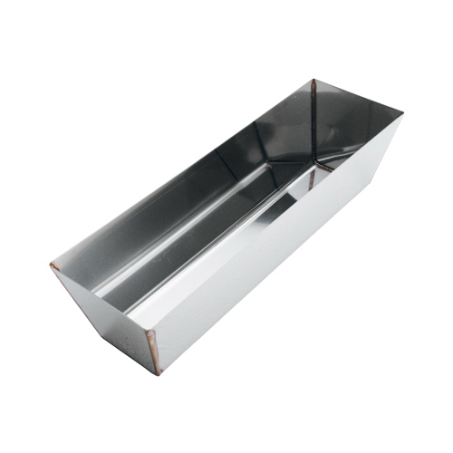 Advance Equipment Mfg. 12HR Mud Pan, Contoured Stainless Steel, 12-In.