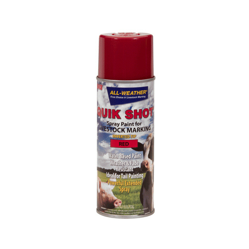 LACO/MARKAL 61191 Livestock Marker Spray Paint, Red, 16-oz. Aerosol