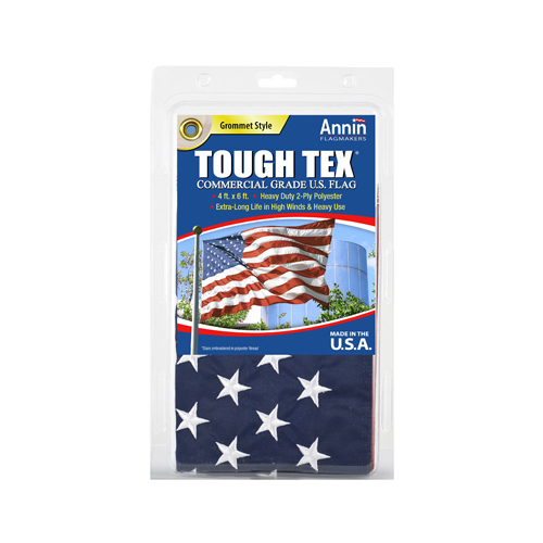 Tough Tex U.S. Flag, 2-Ply Polyester, 4 x 6-Ft.