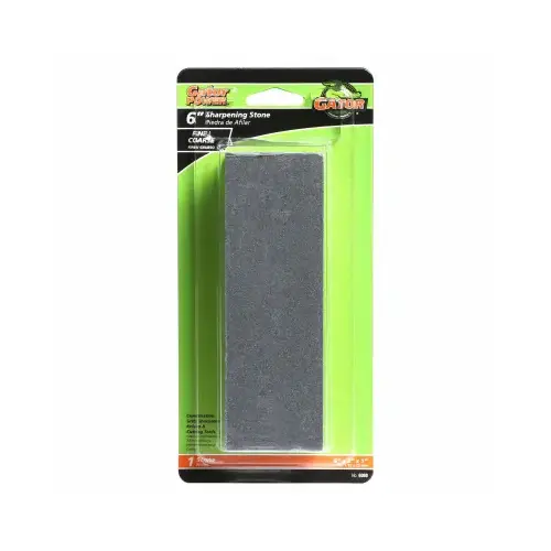 Combination Sharpening Stone, 6 x 2 x 1-In.