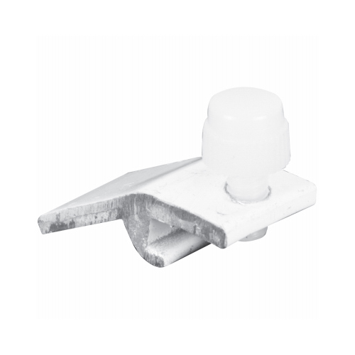 White Storm Door Self Locking Panel Clip, 5/16 In - pack of 8